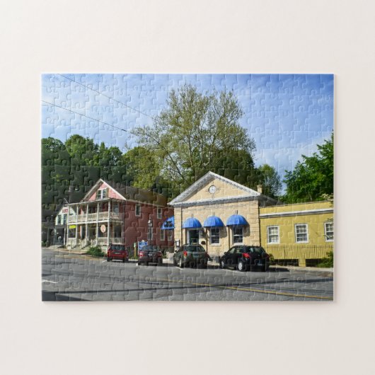 Chester Village Puzzle Legpuzzel (Horizontaal)