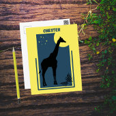 Chester Zoo Groot-Brittannië Giraffe Briefkaart