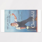  Chesterfield sigaretten advertentie Labels (Design 1)