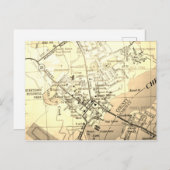 Chestertown, MD  Map Briefkaart (Voorkant / Achterkant)