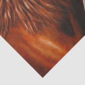 Chestnut Morgan Horse Tissuepapier (Detail)