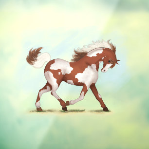 Chestnut Overo Skewbald Horse Decal