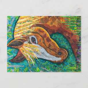 Chestnut Paard Briefkaart