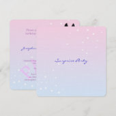 Chestnut paard met witte ster kaart (Voorkant / Achterkant)