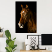Chestnut Thoroughbred Poster (Thuiskantoor)