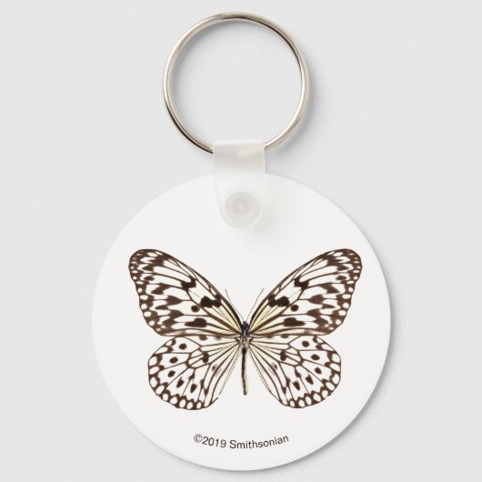 Chestnut Tiger Butterfly Sleutelhanger (Voorkant)