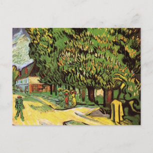 Chestnut Trees in Blossom door Vincent van Gogh Briefkaart