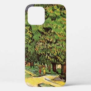 Chestnut Trees in Blossom door Vincent van Gogh iPhone 12 Hoesje