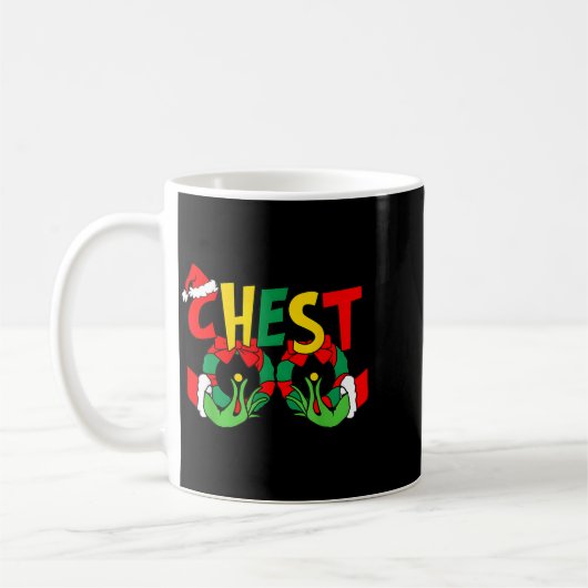 Chestnuts Matching Family Funny Chest Nuts Christm Koffiemok (Links)