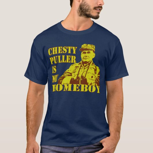 Chesty is mijn homeboy t-shirt (Voorkant)