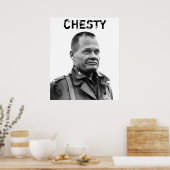 "Chesty" Puller Poster (Keuken)