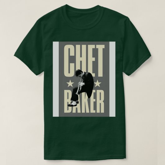 Chet Baker T-shirt (Design voorkant)