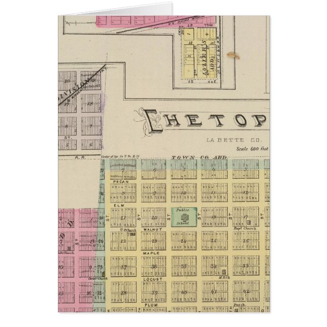 Chetopa, Dennis, Piqua, Labette City, Kansas (Devant)