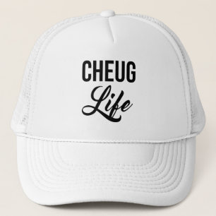 Cheug Life Funny Cheugy Millennial Trucker Pet