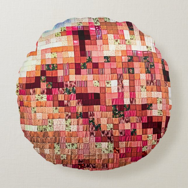 Cheung fung industrial building rond kussen (Voorkant)