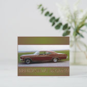 CHEV IMPALA SS 1966 BRIEFKAART (Staand voorkant)