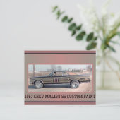 CHEV SS 2 1977 BRIEFKAART (Staand voorkant)