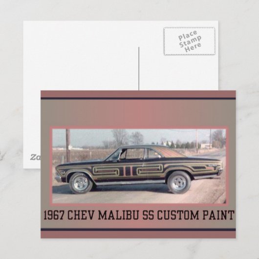 CHEV SS 2 1977 BRIEFKAART (Voorkant / Achterkant)