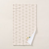 Cheval à bascule Casse-Noisette Flocon Motif Fêtes (Serviette à main)