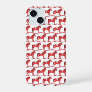Cheval à bascule scandinave à motif de Noël