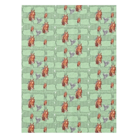 Cheval à nappes (Devant)