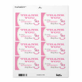 Cheval à rocher fille TY Étiquette B3 (Feuille entière)