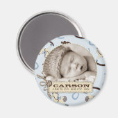 Cheval à rocher Magnet R (Recto/Verso)