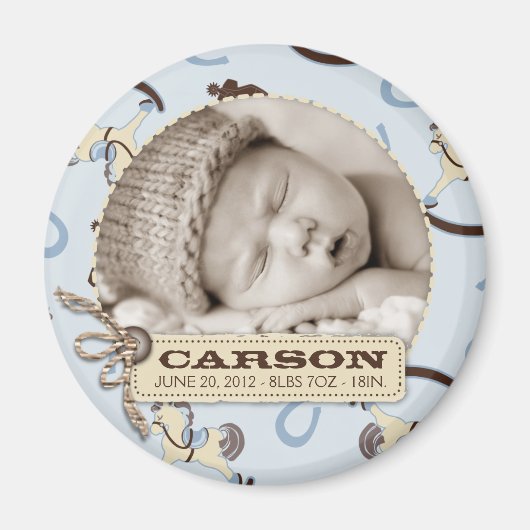 Cheval à rocher Magnet R (Devant)