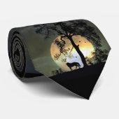 Cheval amusant et Cravate de lune (Roulé)