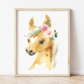 Cheval, Animaux De Ferme, Fleurs Roses, Nourriture