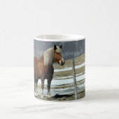 Cheval Belge En Paddock Coffee Mug (Centre)