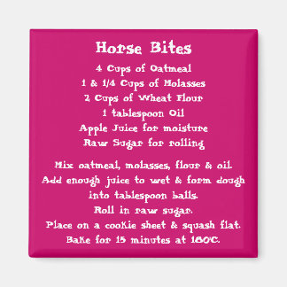 Cheval Bites Recette couleur aimant