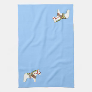 Cheval Blanc Américain MoJo Serviette de cuisine