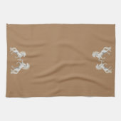 Cheval Blanc Beige Cuisine Serviette à main (Horizontal)