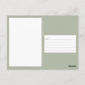 Cheval Blanc - Carte postale (Dos)