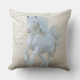 Cheval blanc - Coussin