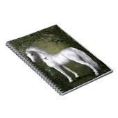 Cheval blanc dans le Carnet des Bois (Côté Droit)