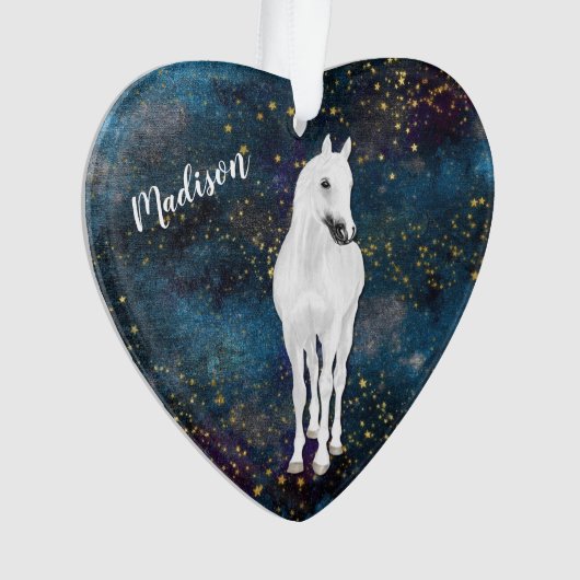 Cheval Blanc Étoiles d'or fille (devant)