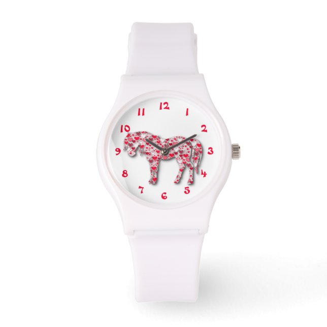 Cheval Blanc Montre de Pony (Recto)