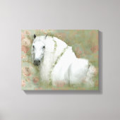 Cheval Blanc - Toile Enveloppée (Recto)