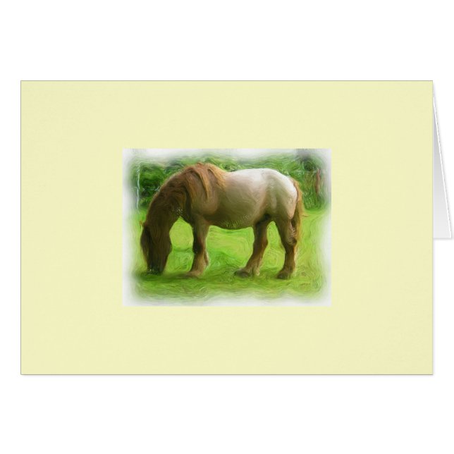 cheval Brown (Devant horizontal)