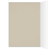 Cheval Brown, Carte de voeux intérieure blanche (Intérieur (Gauche))