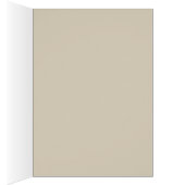 Cheval Brown, Carte de voeux intérieure blanche (Intérieur (Droit))