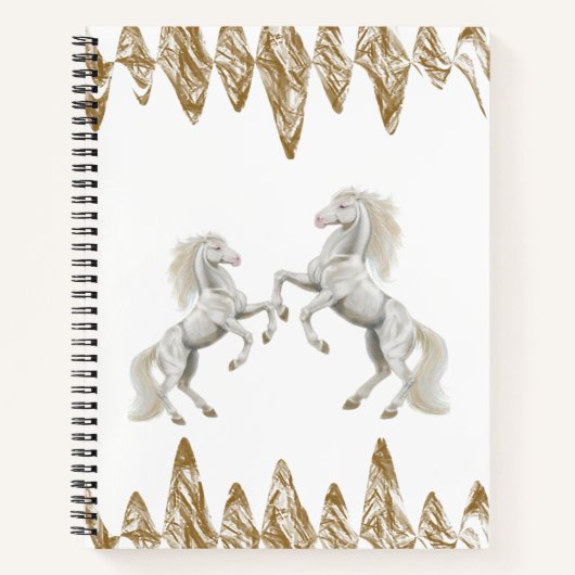 Cheval Carnet spiral (Devant)