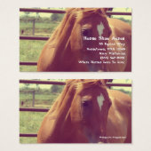 Cheval Chaussure Acres Soft Focus Sorrel (Devant & derrière)