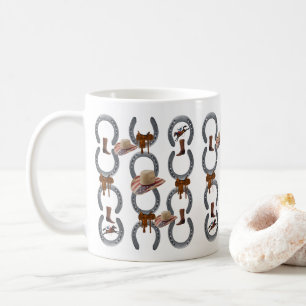 Cheval Chaussure Selle Cowboy Mug