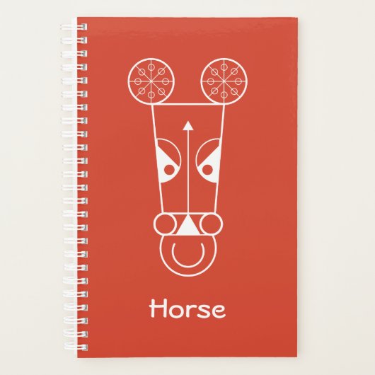 Cheval chinois Zodiac (Devant)