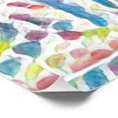 Cheval Couleurs De Vie, Poster (Coin)