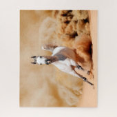 Cheval courant dans le sable, Jigsaw Puzzle (Vertical)