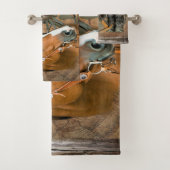 Cheval Cowboy Casquette Western Wagon Wheels tourn (En situation)